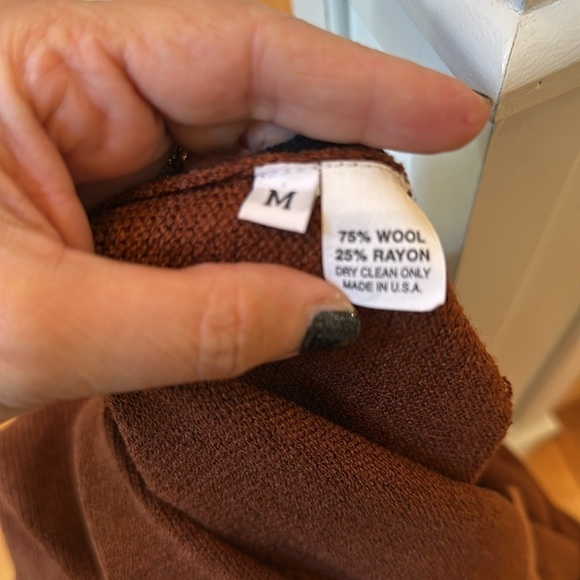 Vintage Roberta Knits Wool Blend Jumpsuit SzM - Picture 11 of 11